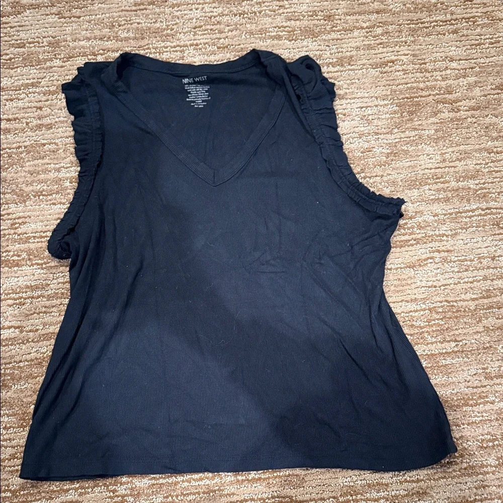 Women's Assorted Sleeveless Tops - Orange, Floral, Green, Black - Picture 5 of 5